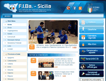 Tablet Screenshot of fiba-sicilia.com